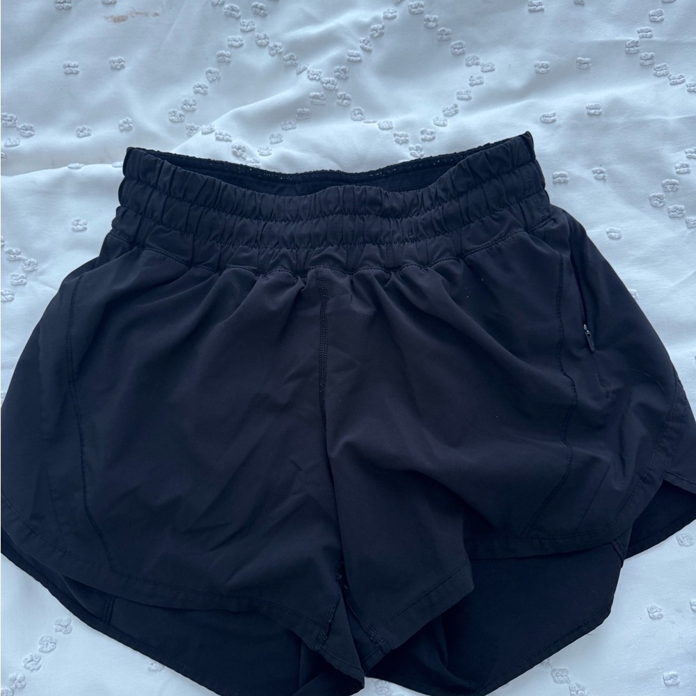 Black Lululemon Athletic Shorts